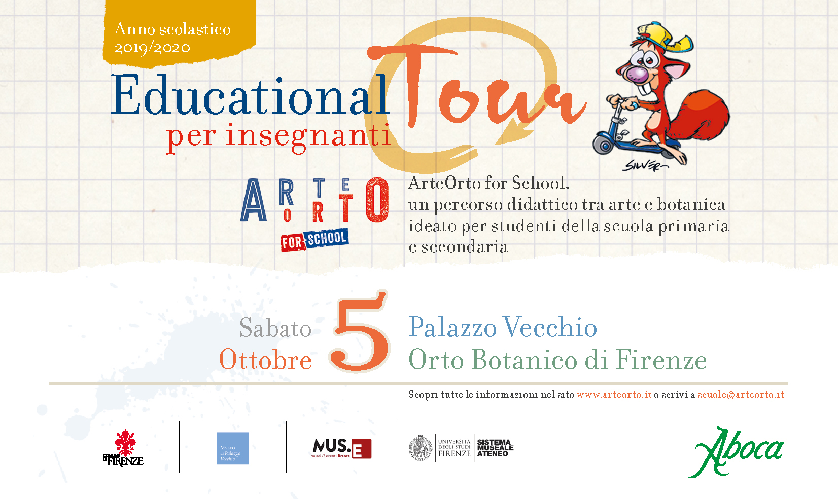 EDUCATIONAL TOUR FIRENZE - ARTEORTO FOR SCHOOL